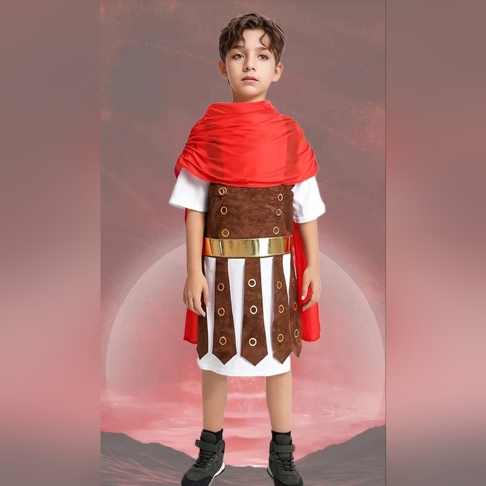 New Kids Roman Warrior Costume